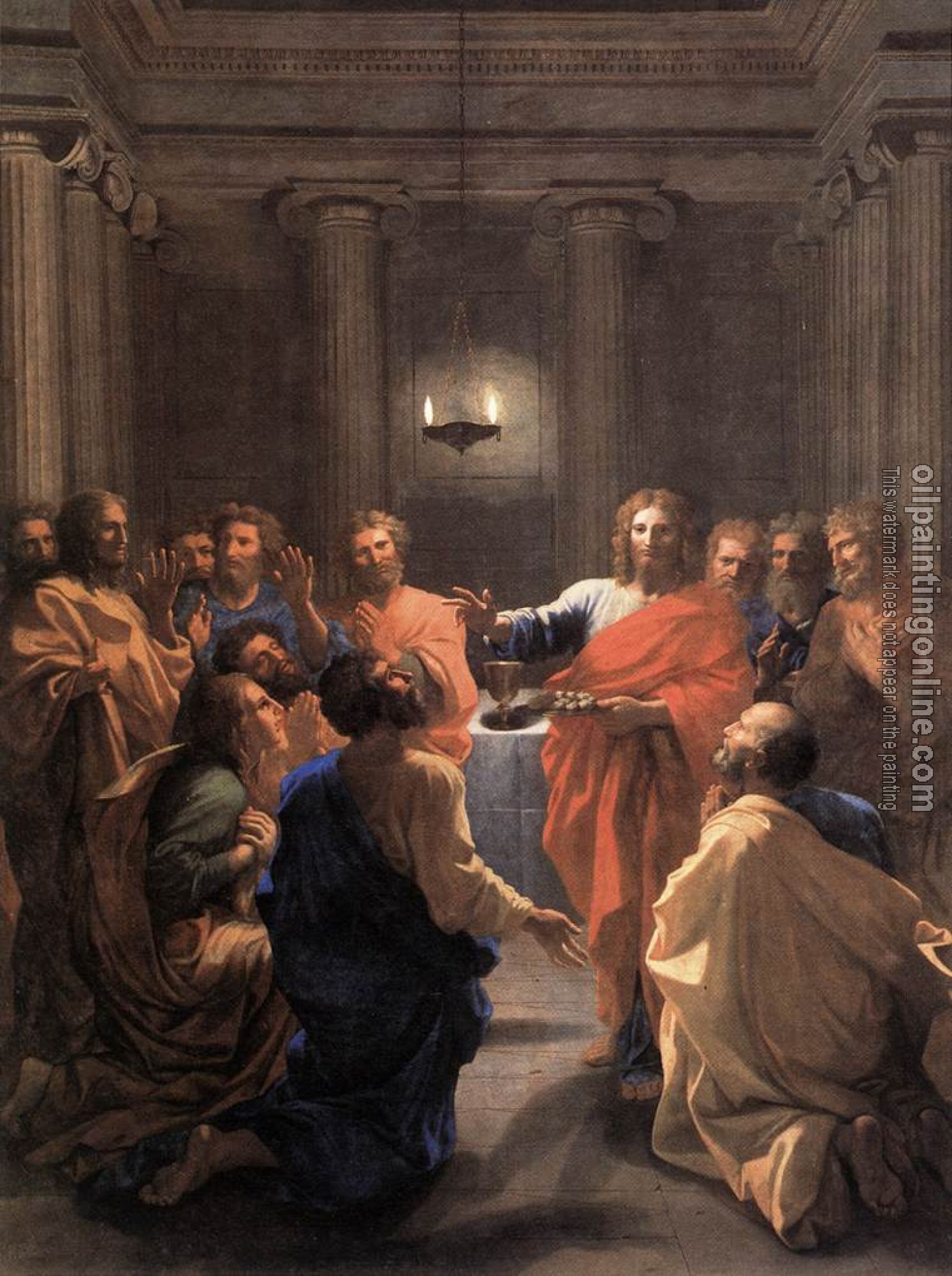 Poussin, Nicolas - Institution of the Eucharist